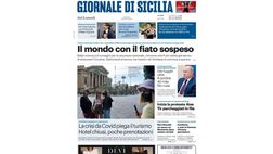 Prima Pagina, Giornale di Sicilia: “Mal di trasferta per i rosa, Brunori fa sperare”