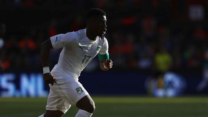 ROTTERDAM, NETHERLANDS - JUNE 04: Serge Aurier of the Ivory Coast in action during the International Friendly match between the Netherlands and Ivory Coast held at De Kuip or Stadion Feijenoord on June 4, 2017 in Rotterdam, Netherlands. (Photo by Dean Mouhtaropoulos/Getty Images) ROTTERDAM, NETHERLANDS - JUNE 04: Serge Aurier of the Ivory Coast in action during the International Friendly match between the Netherlands and Ivory Coast held at De Kuip or Stadion Feijenoord on June 4, 2017 in Rotterdam, Netherlands. (Photo by Dean Mouhtaropoulos/Getty Images)