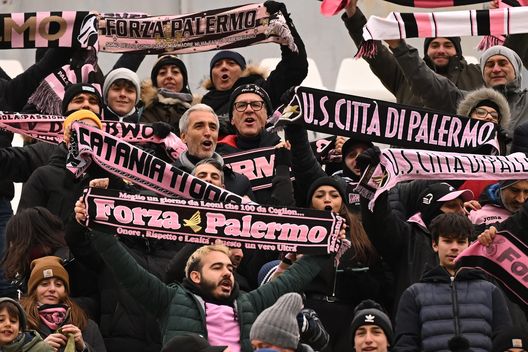 FOTO Ascoli-Palermo: Dario Mirri nel settore ospiti del “Del Duca” Palermo