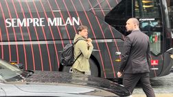 Milan-Inter, l’arrivo dei rossoneri al Melià | PM VIDEO