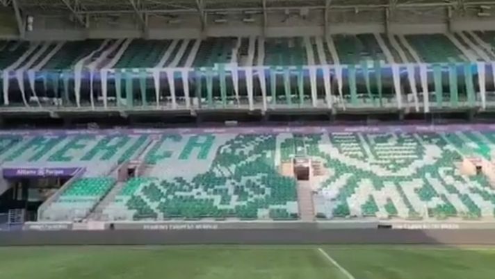 Semifinale contro il San Paolo: la coreografia Palmeiras rievocherà il derby del fango 