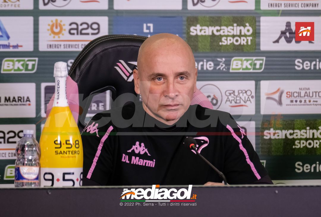 FOTO PALERMO, verso il Perugia: Corini in sala stampa (Gallery) - immagine 6