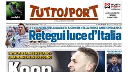 EDICOLA TS / Retegui luce d’Italia. Koop chiama Juve