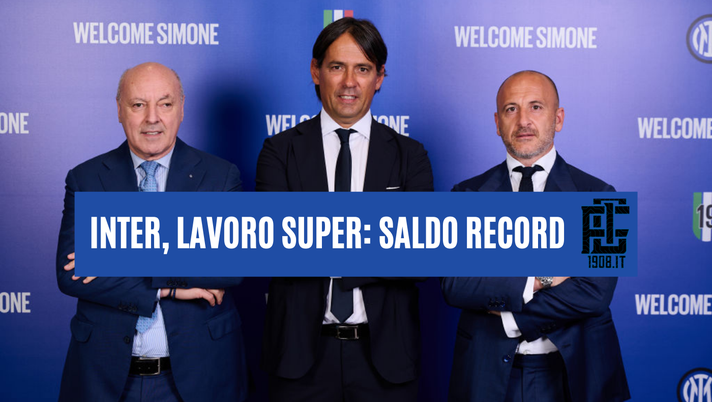 Inter, saldo da record: +124,5 milioni. Super lavoro di Marotta e Ausilio, conti a posto 