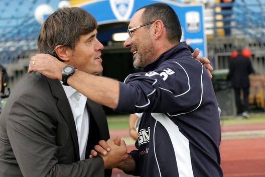 Alessandro Calori e Maurizio Sarri Alessandro Calori e Maurizio Sarri