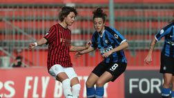 Serie A femminile, il Milan vince 2-1 il derby con l’Inter