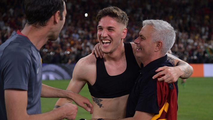 Getty Images Mourinho: “Ora gli squali…”, Zaniolo: “Pronti a dare il 200% nel derby” - immagine 1