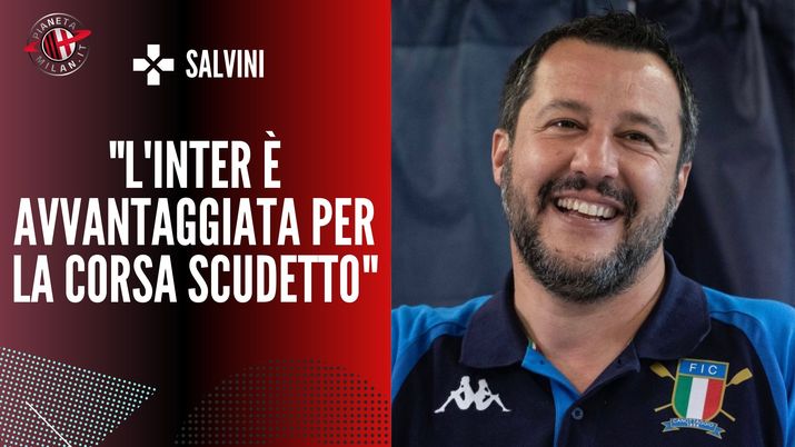 Matteo Salvini Milan Atalanta