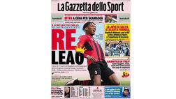 Prima Pagina, La Gazzetta dello Sport: “Il sorpasso del Milan sulla strada scudetto”