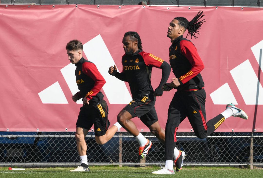 Roma, allenamento in vista del Cagliari: ci sono Smalling e Sanches – FOTO GALLERY - immagine 21