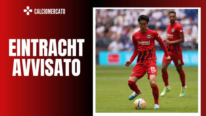 Daichi Kamada, centrocampista dell'Eintracht Francoforte e obiettivo del Milan
