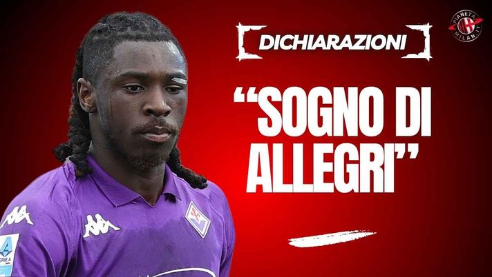 Milan, Pellegatti: 'Per me Kean è il sogno di Allegri. Dopo Ibrahimovic ...'