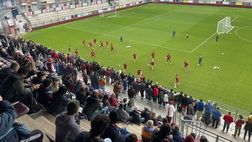 L’allenamento del Torino davanti a 2000 tifosi al Filadelfia: Ilic in gruppo