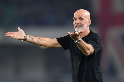 Stefano Pioli AC Milan Verona-Milan 1-2 Serie A 2022-2023