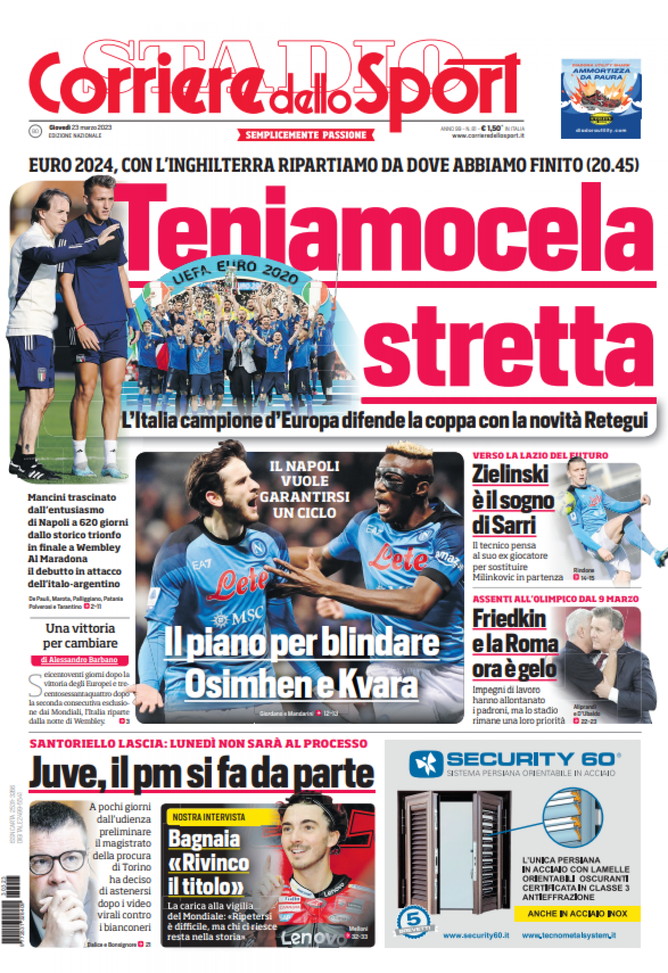Corriere dello Sport 23/03/2023
