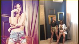 SOCIAL / Silvia Provvedi, foto hot per i suoi follower e shooting con la sorella Giulia