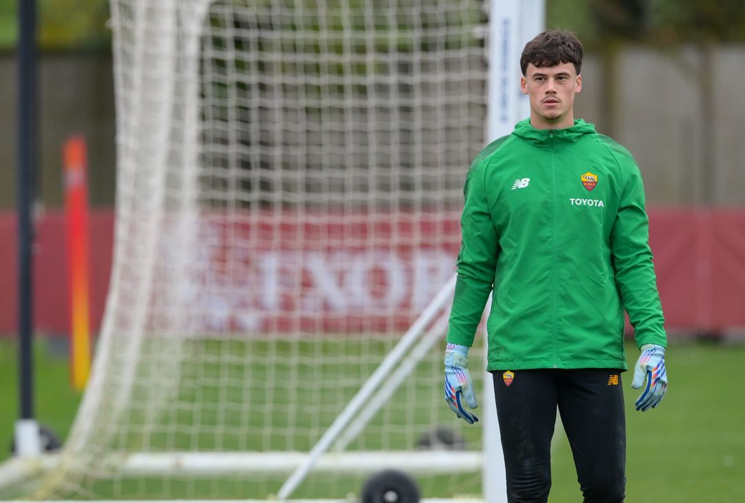 Roma, l’allenamento prima della partenza per il Portogallo – FOTO GALLERY - immagine 8