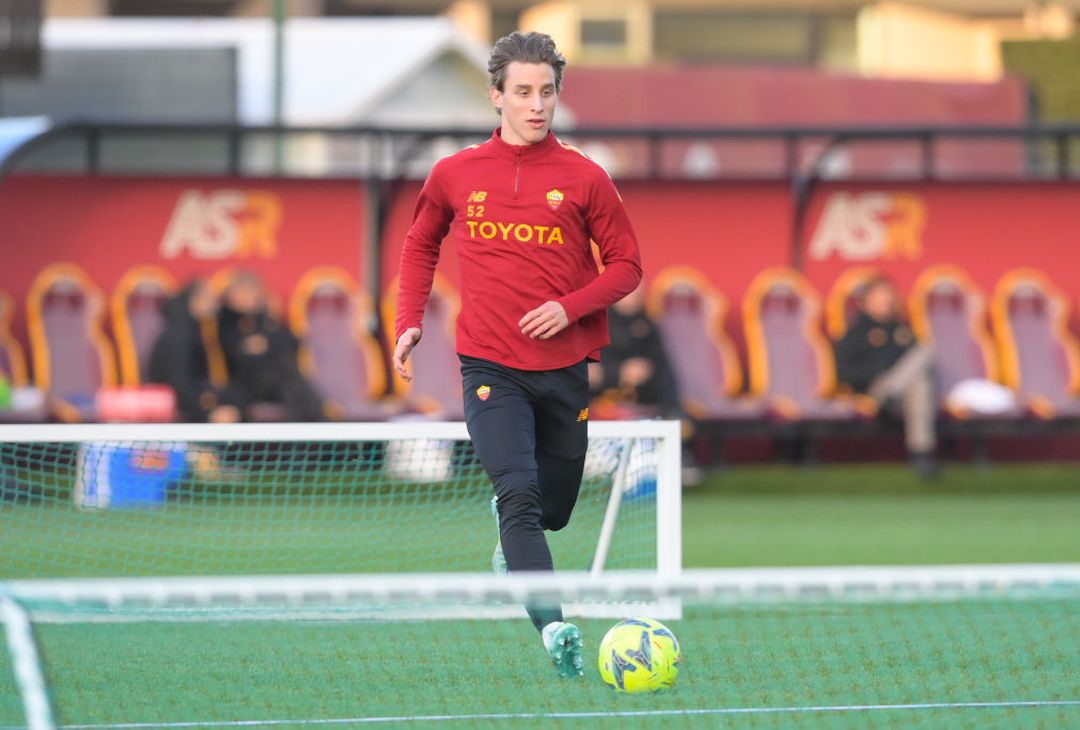 Trigoria, ripresa dopo Milan-Roma: gol di Solbakken. C’è Karsdorp – FOTO GALLERY - immagine 37