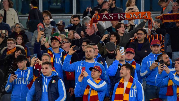 Roma-Real Sociedad, all’Olimpico anche la Nazionale di rugby - immagine 1
