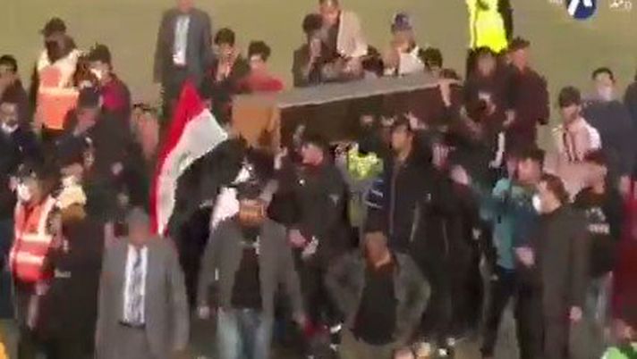 In campo per commemorare il mister defunto 