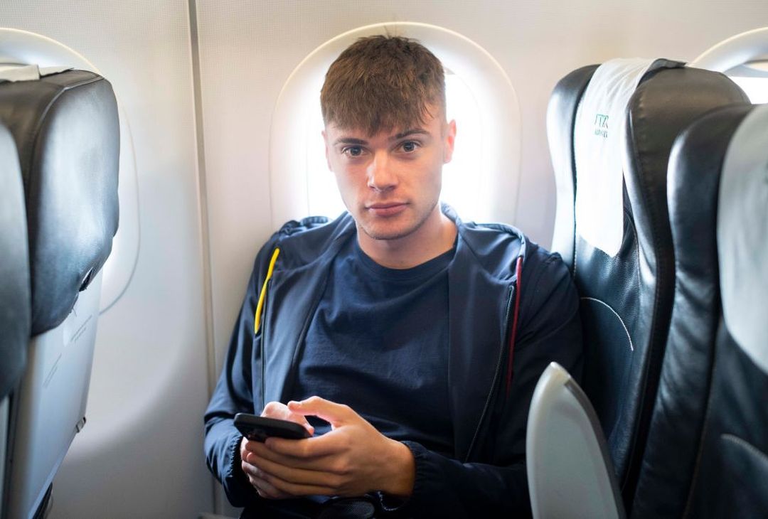 Il viaggio della Roma verso Milano per la sfida con l’Inter – FOTO GALLERY - immagine 17