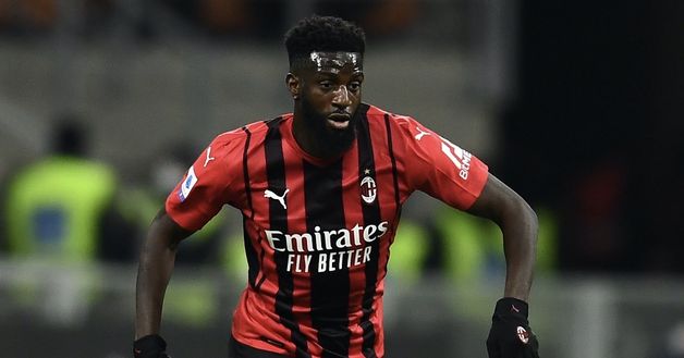 Tiémoué Bakayoko (centrocampista AC Milan) qui durante Milan-Spezia 1-2 (Serie A 2021-2022) | News (Getty Images) Tiémoué Bakayoko AC Milan