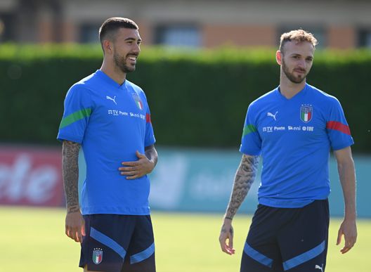 Zaccagni e Lazzari in nazionale Zaccagni e Lazzari in nazionale