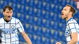 VIDEO Crotone-Inter 0-2: Eriksen la sblocca, Hakimi fulminante. Le immagini del match