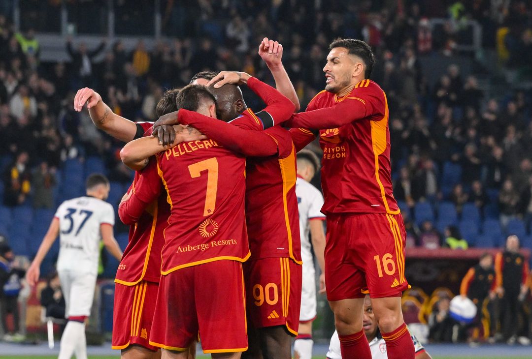 Roma-Cagliari 4-0 – FOTO GALLERY - immagine 32