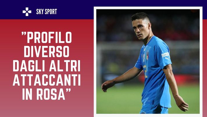 Giacomo Raspadori, attaccante del Sassuolo che piace al Milan