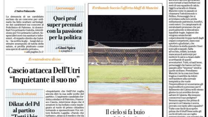 prima pagina