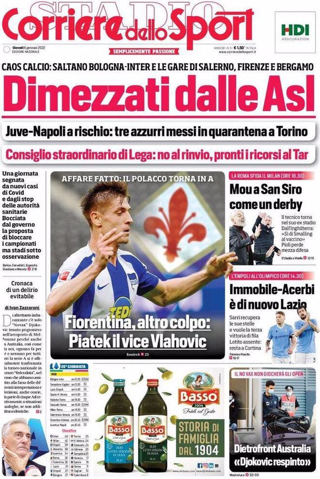 BUONGIORNO CITTACELESTE – LE PRIME PAGINE DEI PRINCIPALI QUOTIDIANI SPORTIVI – GUARDA- immagine 3