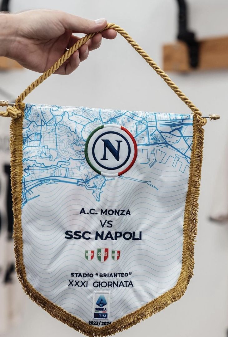 Le foto dello spogliatoio del Napoli pubblicate dal club.