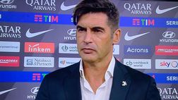 Roma, Fonseca: “L’Inter ha segnato solo su palla da fermo. Due punti persi”