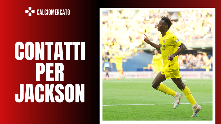 Nicolas Jackson, attaccante del Villarreal (getty images)
