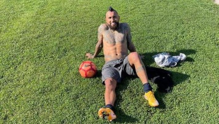 La foto postata su Instagram dal giocatore 