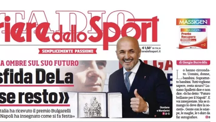 IL NAPOLI SUI MEDIA – Le prime pagine dei giornali di oggi 16 maggio 2023 - immagine 1