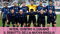 VIDEO Inter, ecco la nuova maglia in campo: a squame e con lo scudetto