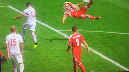 Shaqiri-gol e Shakira lo celebra in un tweet: “è la prima volta nella storia che…”