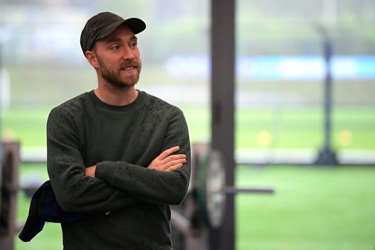 COMO, ITALY - AUGUST 04: Christian Eriksen of FC Internazionale visits Appiano Gentile to meet teammates and staff at Appiano Gentile on August 04, 2021 in Como, Italy. (Photo by Mattia Ozbot - Inter/Inter via Getty Images) COMO, ITALY - AUGUST 04: Christian Eriksen of FC Internazionale visits Appiano Gentile to meet teammates and staff at Appiano Gentile on August 04, 2021 in Como, Italy. (Photo by Mattia Ozbot - Inter/Inter via Getty Images)