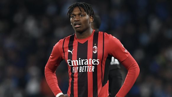 Rafael Leao AC Milan Napoli-Milan 0-1 Serie A 2021-2022