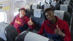 Roma in partenza per la Finlandia: domani la sfida con l’Helsinki – FOTO GALLERY