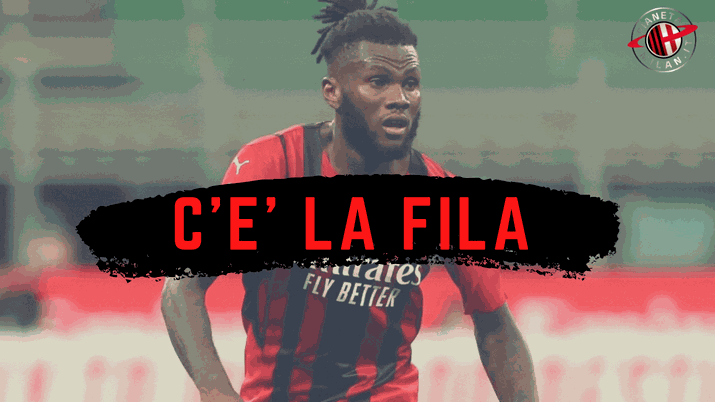Ci sono tre squadre su Franck Kessie, centrocampista del Milan (Getty Images) 