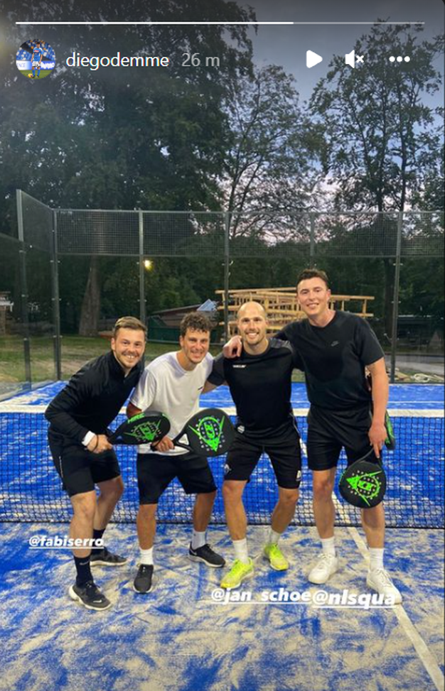 FOTO Demme cambia sport per una sera: lo scatto social- immagine 2