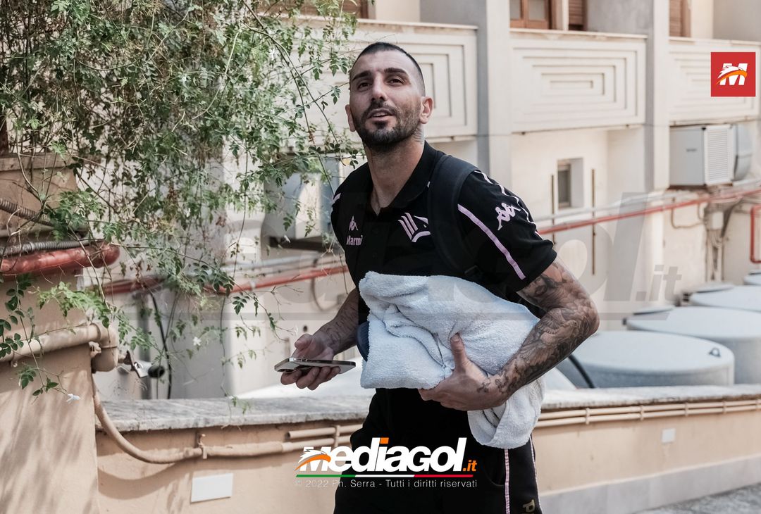 FOTO RITIRO PALERMO, la squadra di Baldini si allena in palestra (Gallery) - immagine 29