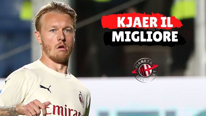 Roma-Milan 1-2 Serie A 2021-2022 Kjaer MVP