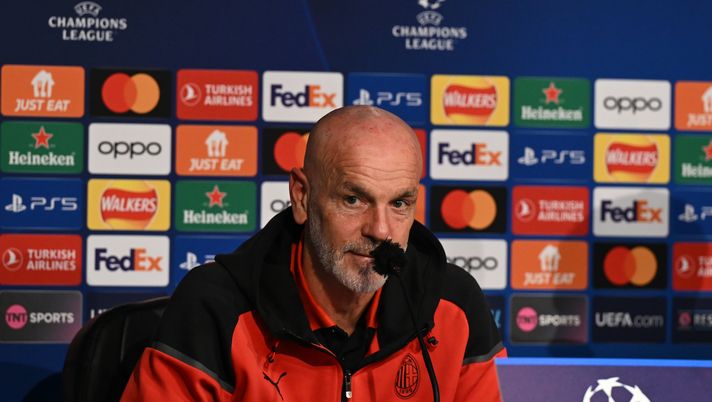 Stefano Pioli AC Milan conferenza stampa Champions League