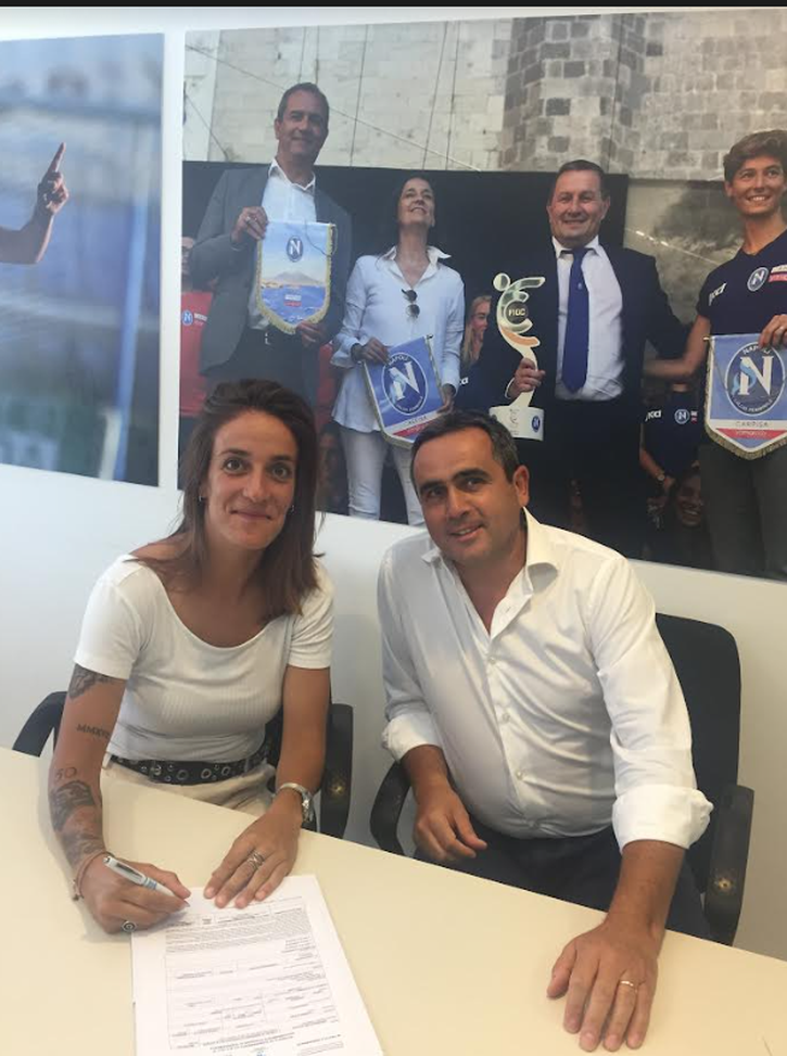 Esperienza a sostegno del Napoli Femminile: il club accoglie Giulia Ferrandi- immagine 2