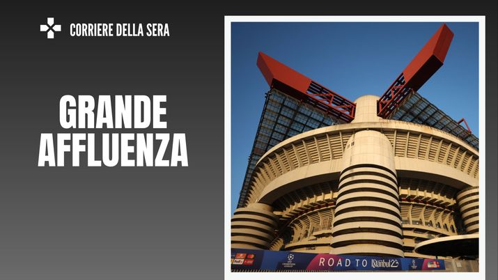 Milan-Atalanta, San Siro sold out: previsti più di 70mila spettatori | News (getty images) Milan-Atalanta, San Siro sold out: previsti più di 70mila spettatori | News (getty images)