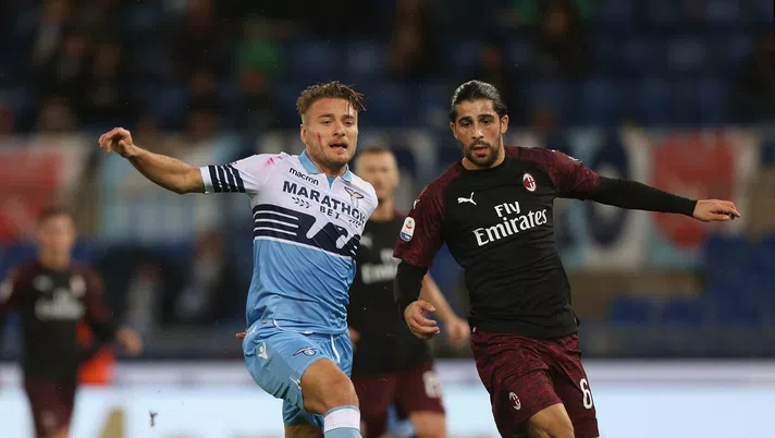 Ricardo Rodriguez in Lazio-Milan, Getty Images